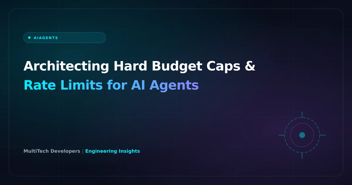 Architecting Hard Budget Caps & Rate Limits for AI Agents